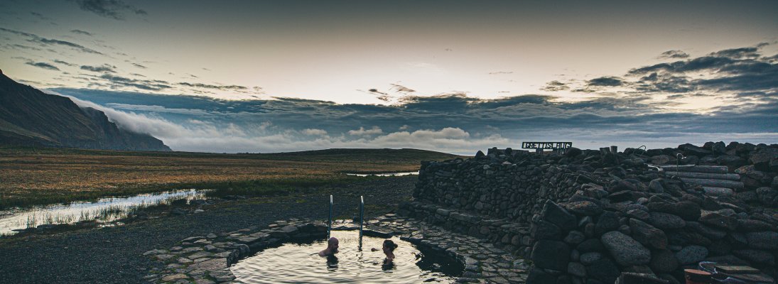 Grettislaug Midnight Sun Place