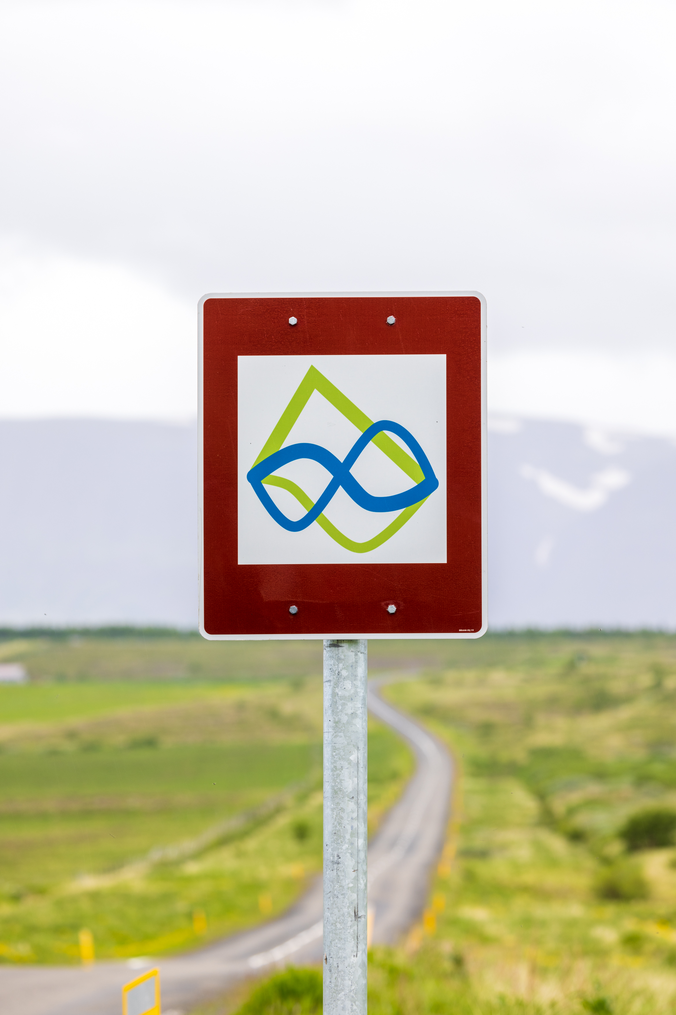 Brown Signs on the Arctic Coast Way